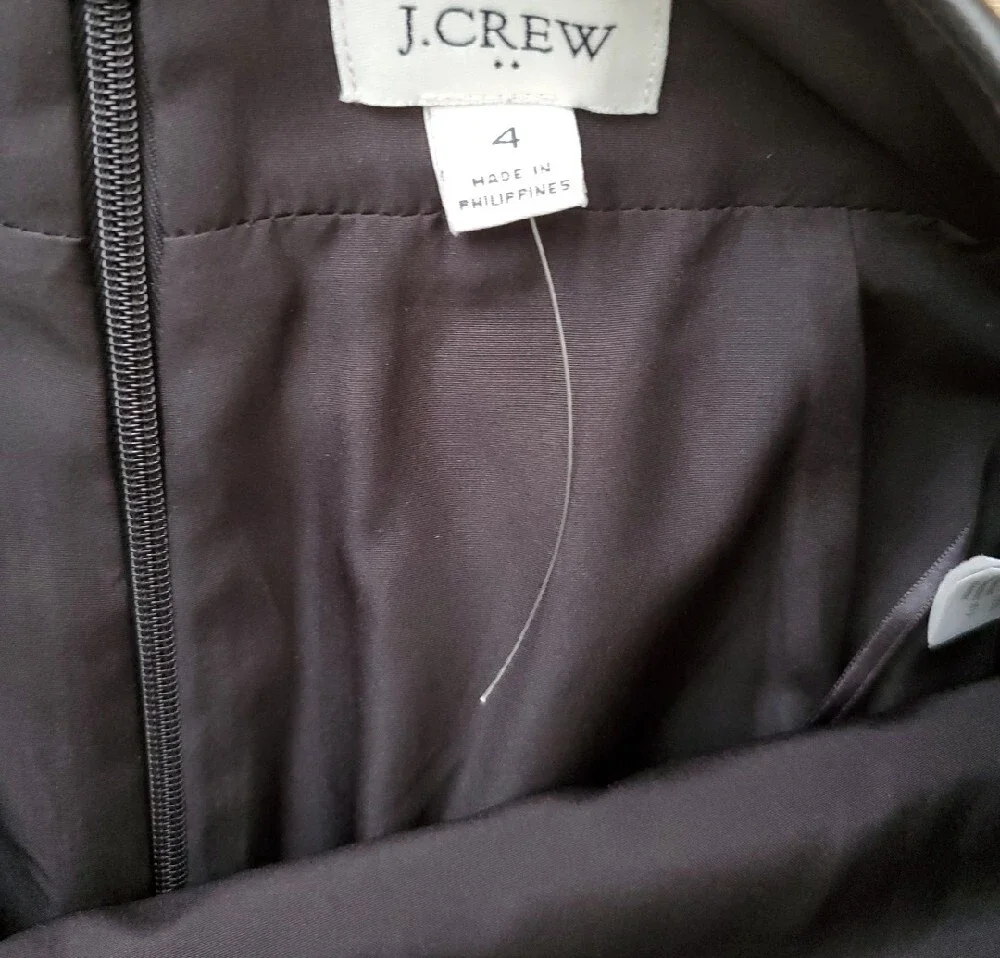 J Crew Womens A-Line Mini Skirt, Size 4